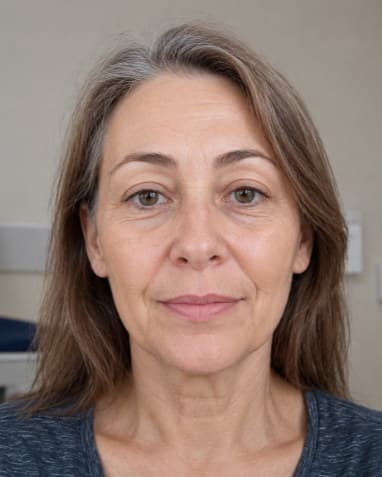 Facial areas the system treats